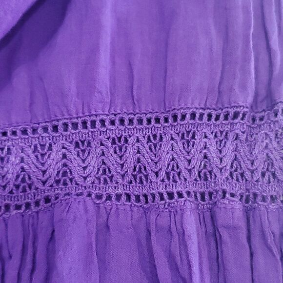 Advance Apparel Women’s Flare Leg & Lace Pants, one size - Picture 5 of 5